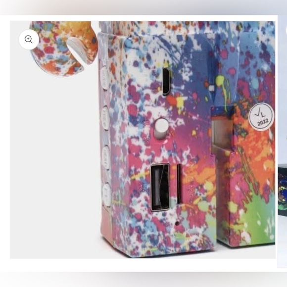 B5+ Mini Bearbrick Bear Painted Graffiti Wireless BT Speaker - Picture 4 of 4